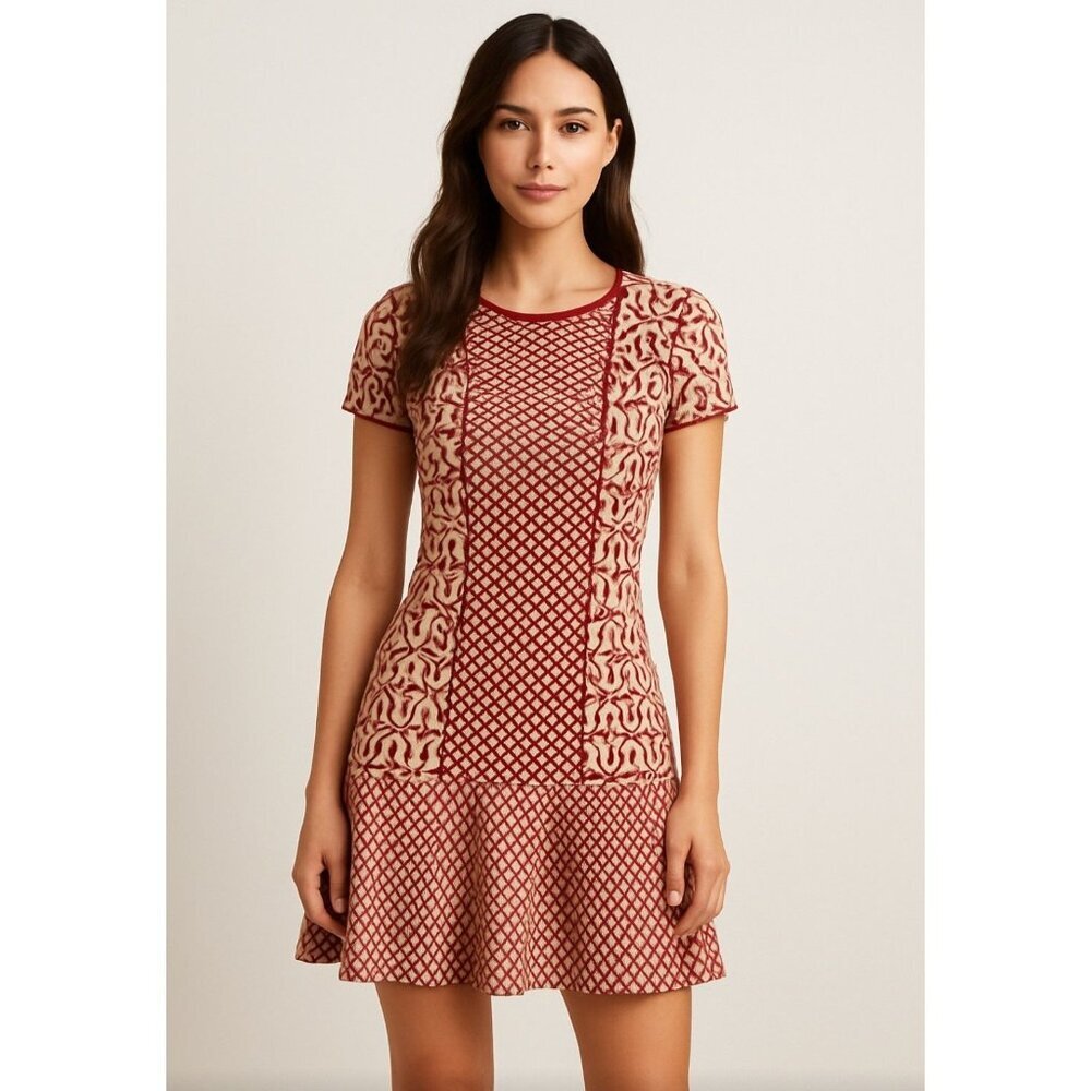 Armazem Sweater Knee Length Dress Christmas Holiday Women's Size Medium